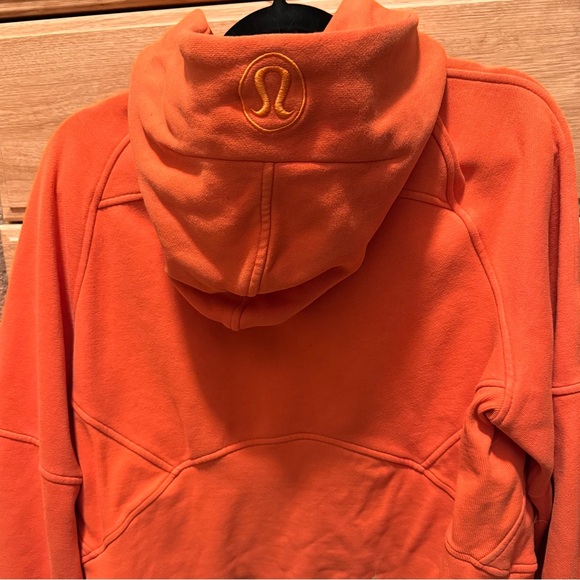 Lululemon Oversized Half Zip Scuba Hoodie coral - Picture 3 of 4